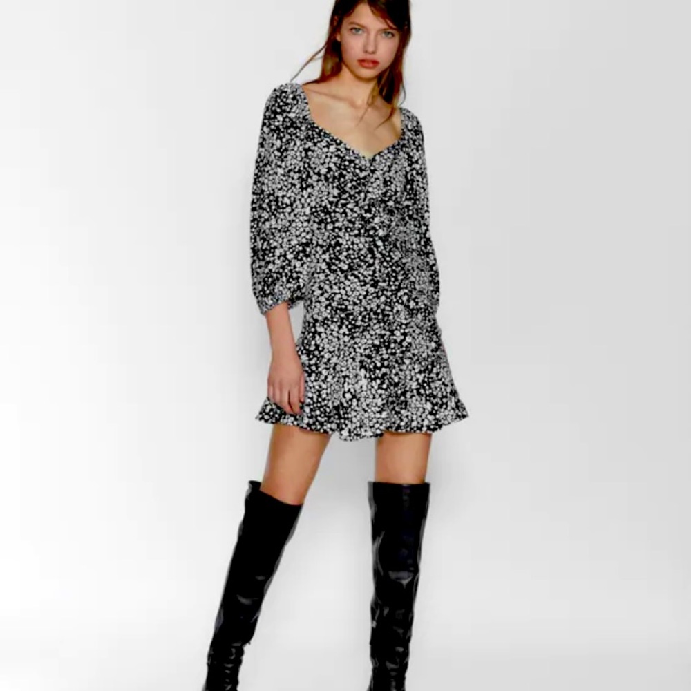 Zara Print Dress